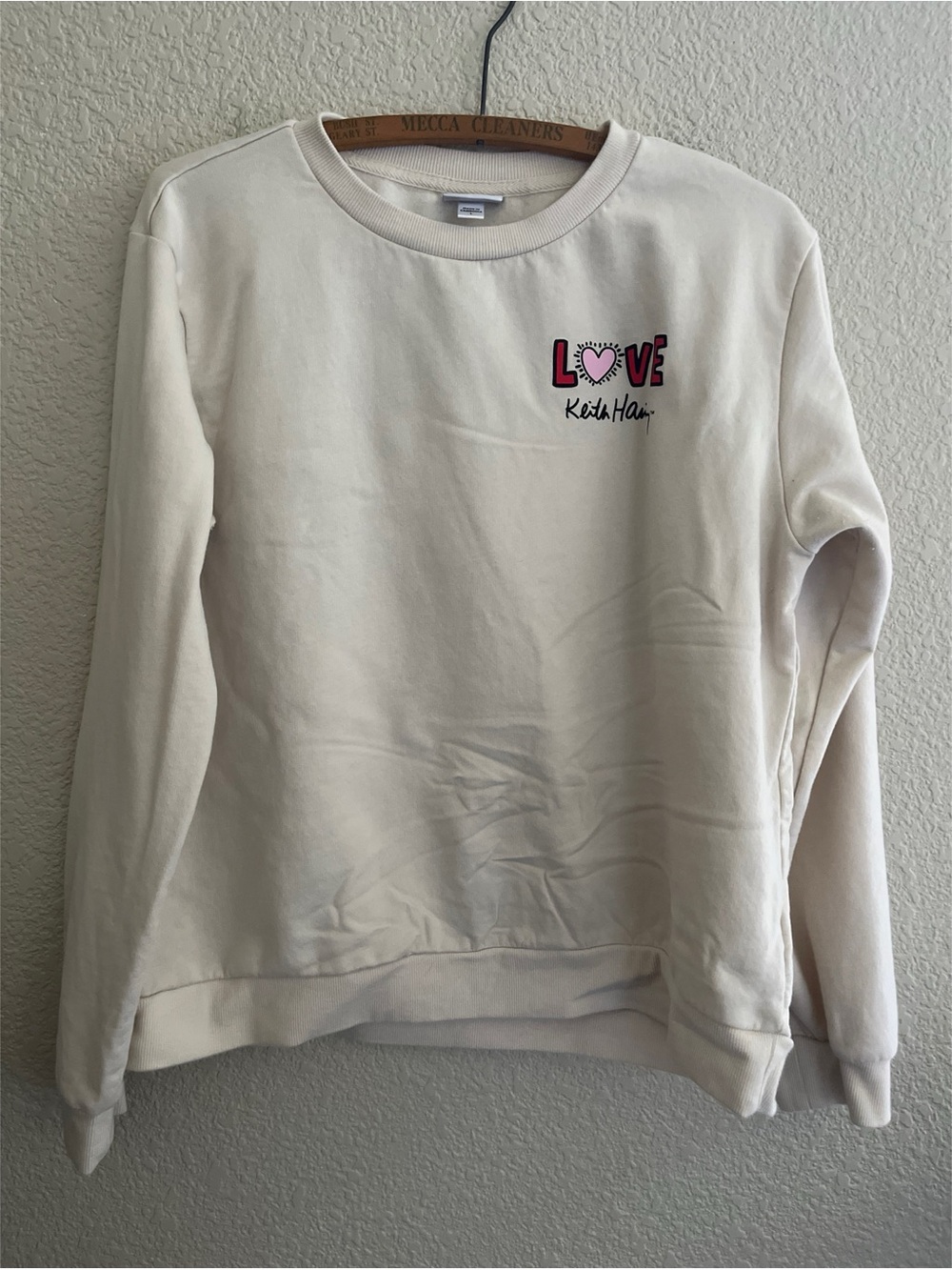 Keith Haring Love Crewneck Sweatshirt Women’s Size Large